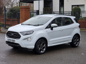 2022 Ford Ecosport 1.0t Ecoboost Gpf St-Line SUV 5dr Petrol Manual Euro 6 (s/s) (140 Ps) in White — image 3