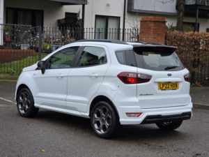 2022 Ford Ecosport 1.0t Ecoboost Gpf St-Line SUV 5dr Petrol Manual Euro 6 (s/s) (140 Ps) in White — image 4