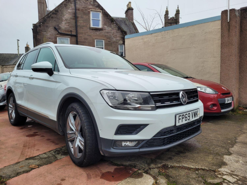 2019 Volkswagen Tiguan 2.0 Tdi Match in White — image 1