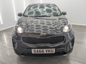 2016 Kia Sportage 1.7 Crdi 1 SUV 5dr Diesel Manual Euro 6 (s/s) (114 Bhp) in Black — image 3
