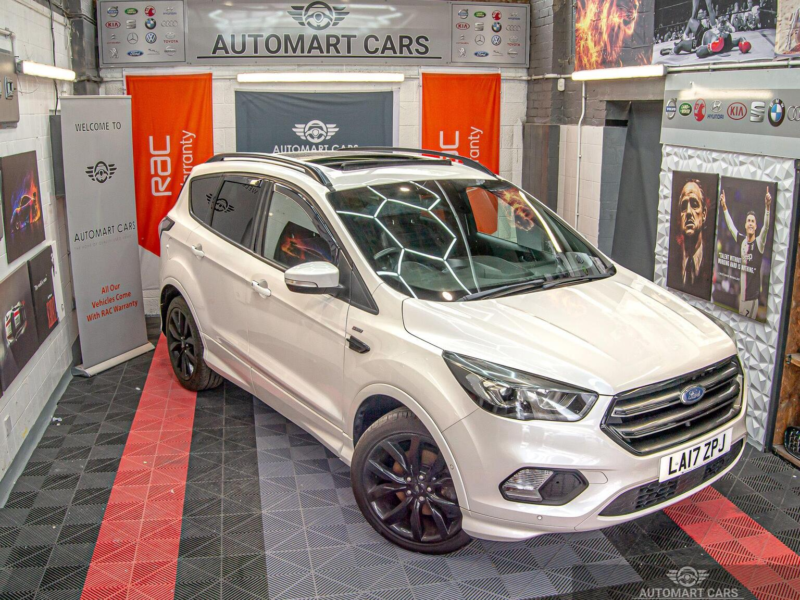 2017 Ford Kuga 2.0 Tdci St-Line X Euro 6 (s/s) 5dr in White — image 1