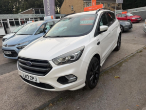 2017 Ford Kuga 2.0 Tdci St-Line X Euro 6 (s/s) 5dr in White — image 3