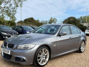 2009 BMW 3 Series 2.0 320d M Sport Euro 5 4dr in Grey — image 2