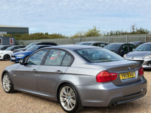 2009 BMW 3 Series 2.0 320d M Sport Euro 5 4dr in Grey — image 3