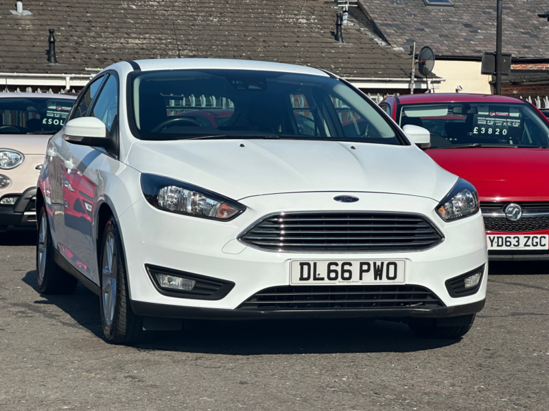 2016 Ford Focus 1.0t Ecoboost Zetec Hatchback 5dr Petrol Manual Euro 6 (s/s) (100 Ps) in White — image 1